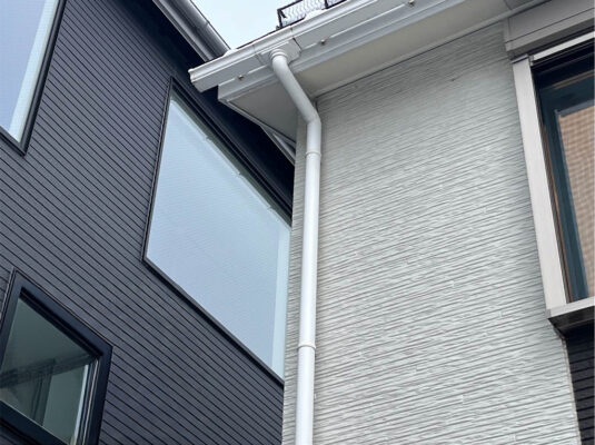 雨樋工事：施工後