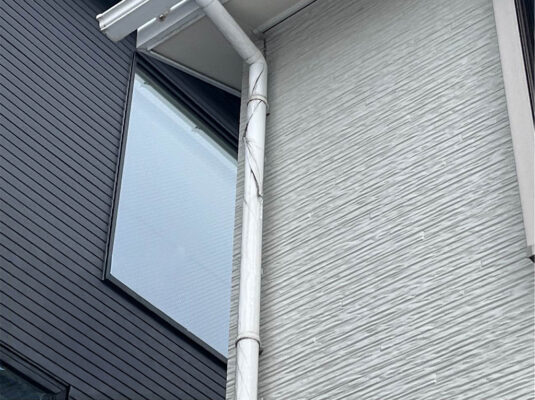 雨樋工事：施工前